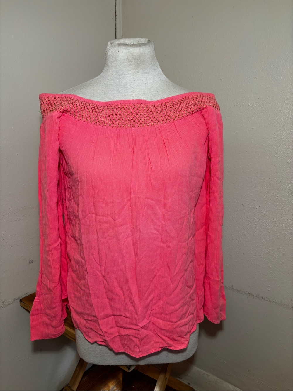 Lilly Pulitzer Off the Shoulder Belle Sleeve Blouse